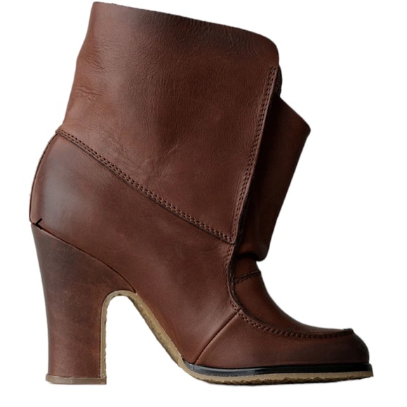 RARE Maison Martin Margiela Line 22 Open Flap Ankle Boot. Sz. 7.5/37.5 - Picture 6 of 11